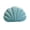 Blue, variant on sunsanly 3D Velvet Shell Pillow Soft Insert Seashell Ocean Beach Theme Throw Pillow Cozy Cushion for Home Sofa Office Couch