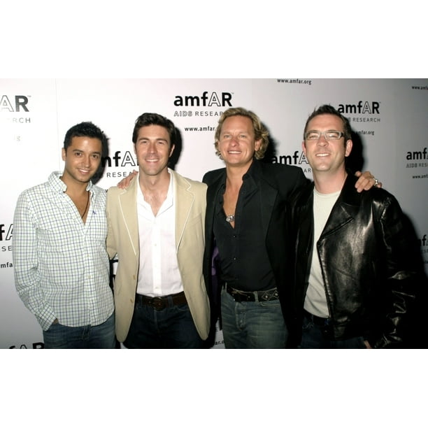 Jai Rodriguez Kyan Douglas Carson Kressley Ted Allen At Arrivals For The  14Th Annual Amfar Rocks Benefit And Silent
