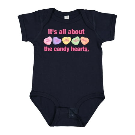 

Inktastic Candy Hearts II Gift Baby Girl Bodysuit