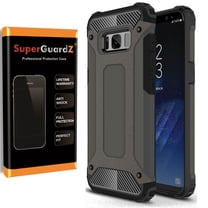 Case for Samsung Galaxy S8, SuperGuardZ Slim Heavy-Duty Shockproof Protection Cover Armor [Black]