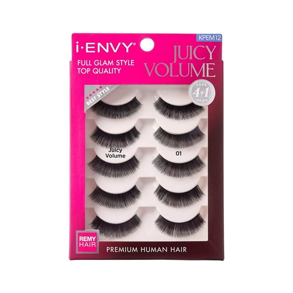 KISS i-Envy Juicy Volume Eye Lashes 5 ea