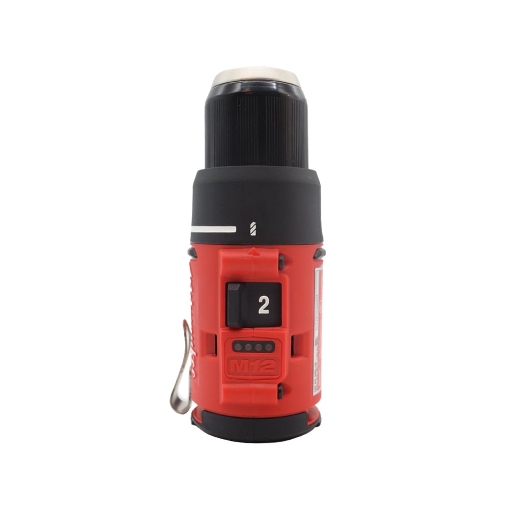 Milwaukee  M12 FUEL 12V Brushless Cordless 3/8" Subcompact Drill/Driver – 400 in-lbs Torque, 0-1,500 RPM, Only 5.9" Long (Tool Only)
