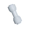 thumbnail image 1 of Malida Conector de unión recta para purificador de agua, igual tubo de 1/4 pulgadas de diámetro exterior, empuje rápido para conectar el accesorio de plomería de plástico para sistema de filtro de agu, 1 of 1