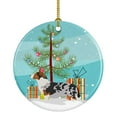 thumbnail image 1 of Welsh Corgi Cardigan Christmas Ceramic Ornament, 1 of 1