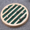 thumbnail image 4 of Soporte Multiusos para Exhibición , Organizador de Almacenamiento de Madera para Pulseras, Tocador, Pendientes, Señoras Y Niñas Verde Sunnimix Tablero de exhibición de joyería, 4 of 8
