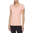 thumbnail image 1 of Reebok Poly Marled - Camiseta básica para mujer, color rosa, pequeña, 1 of 5