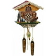 thumbnail image 2 of Quartz Cuckoo Clock Heidi house, handpainted with music and light, 2 of 3