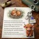 thumbnail image 1 of Highlands Bull Month Keychain Remind You Of The Power Of Silences Every Day, 1 of 8