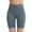 Blue, variant on Admvng Workout Shorts Women Pure Pocket High Waist Hip Stretch Running Five Points Yoga Pants S-2XL