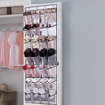 thumbnail image 1 of OULII Hanging Storage Bag Over Door Organizer Bag White Nonwoven Fabric Storage 1 Set, 1 of 7