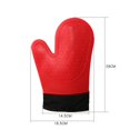 thumbnail image 5 of JM 1 par de guantes de Gel de sílice resistentes al calor para cocinar barbacoa Ganz Gel de sílice guantes de cocina para microondas guantes para horno guantes resistentes al calor para el hogar JM, 5 of 5