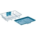 thumbnail image 3 of Juego de escurridores para platos Sweet Home Collection, 3 piezas, color verde azulado, 3 of 3
