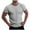 Gray, variant on VSSSJ Men's Ribbed Knit T Shirts Short Sleeve Crew Neck Slim Fit Stretchy Muscle Shirts Casual Breathable Fitness Workout Basic Solid Tee Tops Red L