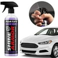 thumbnail image 2 of CHENMEI 237ml Car Wax Spray and Ceramic Coating for Cars 3 In One Waterless Car Wash and Detailing for Maximum High Gloss Top Coat Protective Auto Wax, 2 of 9
