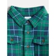 thumbnail image 2 of Wonder Nation Toddler Boys Knit Button Up Shirt, Sizes 18M-5T, 2 of 3