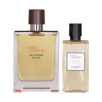Terre D'Hermes Eau Intense Vetiver by Hermes, 2 Piece Gift Set for Men
