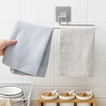 thumbnail image 4 of Gancho autoadhesivo para cocina, rollo de papel para perchero, toallero, colgador de pañuelos, estante de almacenamiento para Baño, 4 of 4