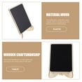 thumbnail image 3 of SEWCHICS 20Pcs Wooden Mini Chalkboard Signs for Craft Projects 10x6in, 3 of 6