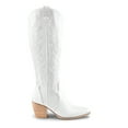 thumbnail image 3 of DREAM PAIRS Botas Vaqueras para Mujer de Pantorrilla Ancha, Cowboy Boots Mujer de Hasta Las Rodilla Con Tacón, 3 of 5