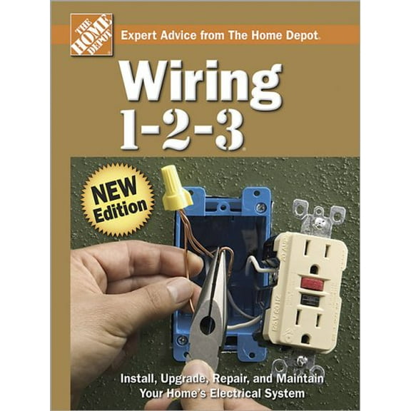 Wiring 1-2-3 (Hardcover) by Home Depot (Creator)