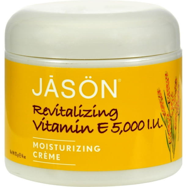 Jason Moisturizing Creme Revitalizing Vitamin E 5000 Iu 4 Oz