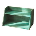 thumbnail image 1 of Organizador de encimera de madera, soporte para cosméticos, regalos, organizador de maquillaje, almacenamiento de madera Azul Verde, 1 of 9