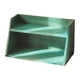 thumbnail image 1 of Estante organizador de madera para encimera, estante de exhibición decorativo multifuncional y compacto para regalos. Azul Verde, 1 of 9