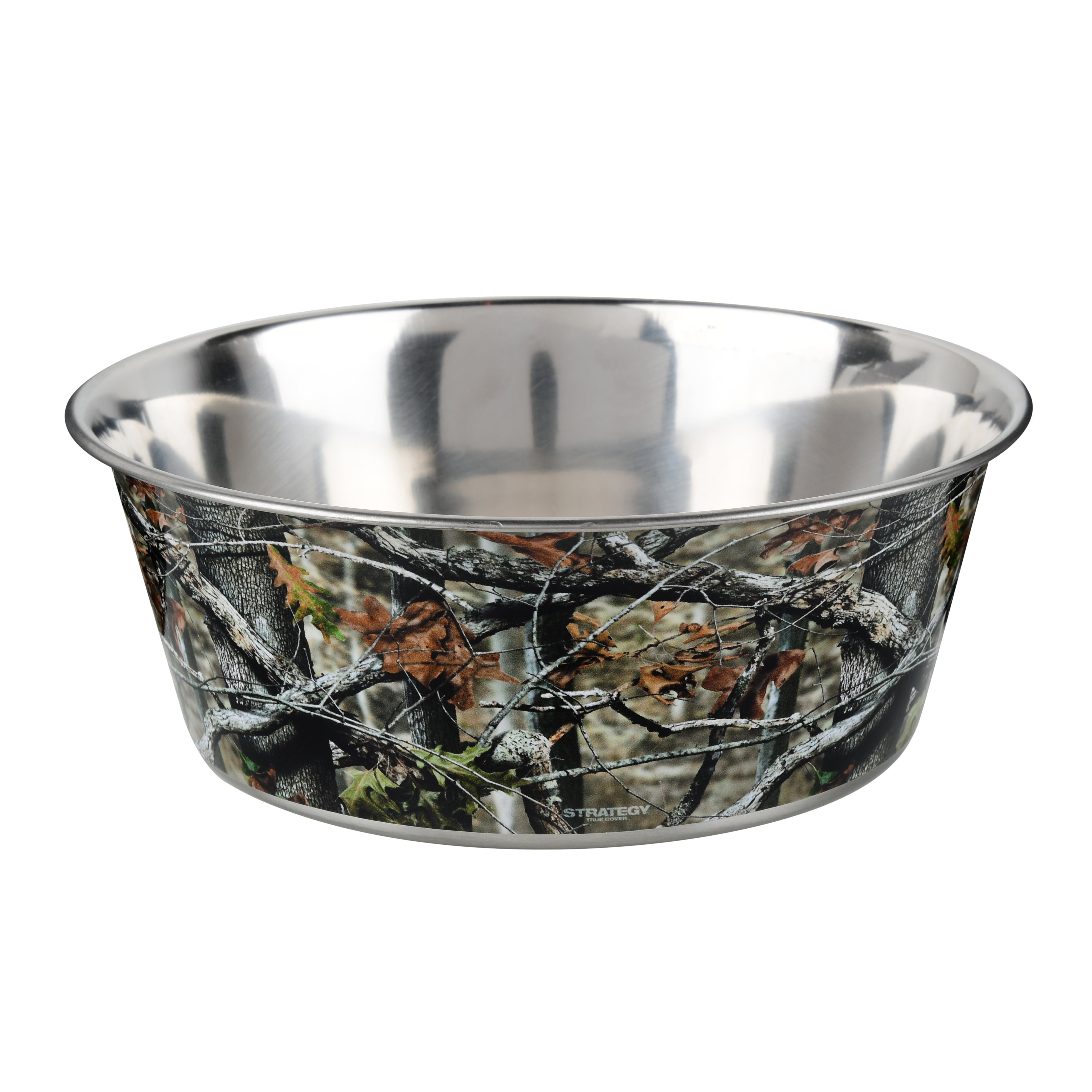 Pet Champion Stainless Steel Camo Bowl Pink, 1.0 CT