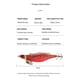 thumbnail image 5 of Señuelo de pesca Camarón D Luminoso Realista Sepia de madera Cebos artificiales ( ) Rosa JShteea Para Estrenar, 5 of 9