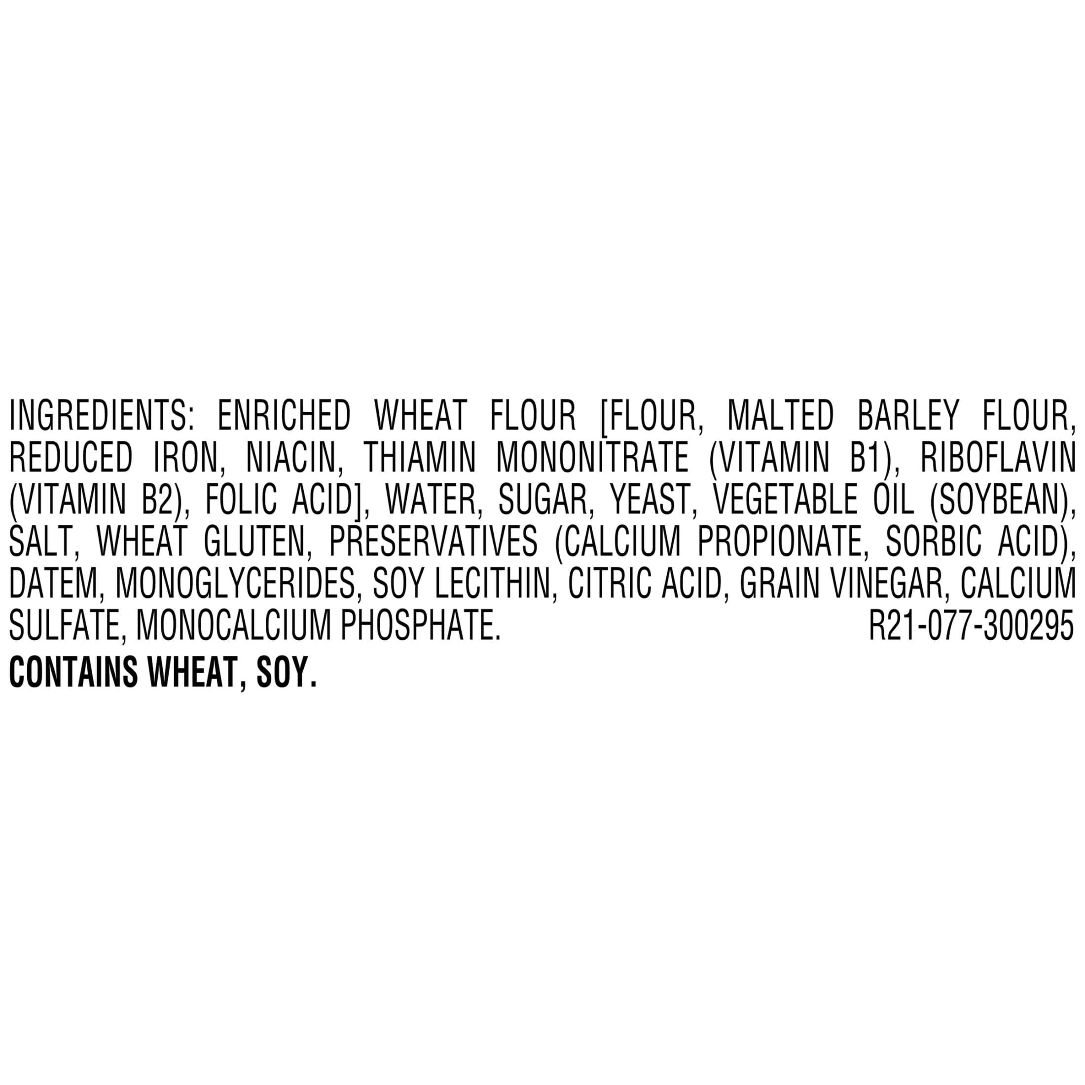 Sunbeam Family Bread, 20 oz, Plain White Bread, Bag
