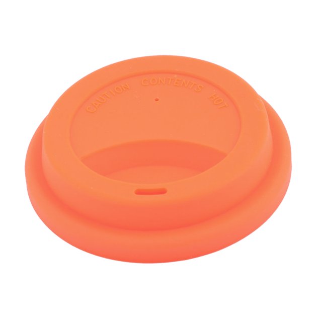 Unique Bargains Tasse à Café Réutilisable en Silicone Orange pour Maison Café