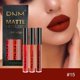 thumbnail image 5 of Juego de 3 pintalabios líquidos mate rojo rubí oscuro, juego de brillo de labios para mujer, 24 horas, lápiz labial rojo mate, larga duración, a prueba de manchas, 5 of 5