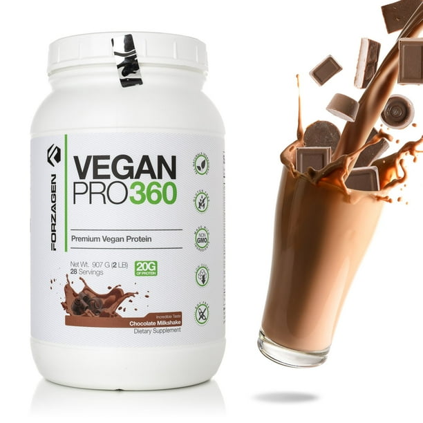 Forzagen Vegan Protein Powder Organic Dairy Free Protein Powders