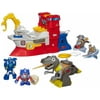 Playskool heroes transformers rescue bots high tide rescue rig + Mr. potato head transformers mixable mashable heroes as opti
