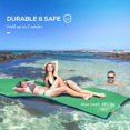 thumbnail image 6 of Demi Bonn 9' x 6' Lily Pad Water Mat for 2 Adults, Floating Pad for Lake Pool Ocean Beach Boating, Green, 6 of 7