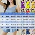 thumbnail image 2 of Hfnxid Women's 2 Piece Pajama Set Women Solid Color Sleeveless Camisole Elastic Waist Shorts Pajama Set, 2 of 5