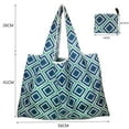 thumbnail image 3 of SEARCHI Reusable Shopping Grocery Bags Foldable, Washable Grocery Tote with Pouch, 48LB Weight Capacity, Heavy Duty Shopping Tote Bag, Eco-Friendly Purse Bag Fits in Pocket Waterproof & Lightweight, 3 of 7