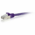 thumbnail image 2 of C2G 14ft Cat6 Snagless Shielded (STP)Ethernet Network Patch Cable - Purple - patch cable - 14 ft - purple, 2 of 3