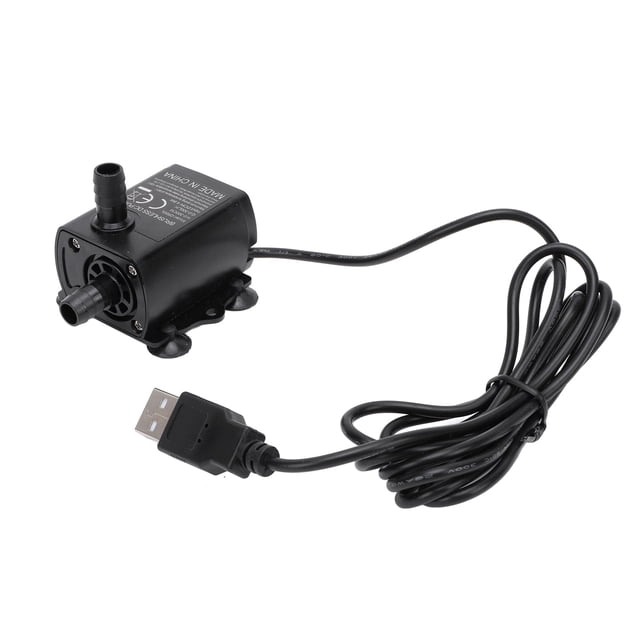 Bomba De Fuente Pequeña, Fuente De Acuario De Bomba De Agua Sumergible PC 4.8W Para Pecera