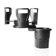 Limitless 2-in-1 Cup Holder: Black, Universal, Durable