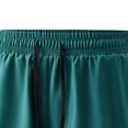 thumbnail image 4 of Lovzfmll Men's Summer Double-Layer Fake Two-Piece Running Fitness Shorts, Sports Athletic Bermuda Shorts Army Green, S, 4 of 6