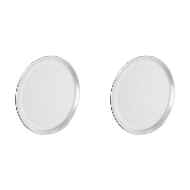 2X Bandeja/Bandeja para Pizza, Borde Estrecho, Aluminio, 12 Pulgadas