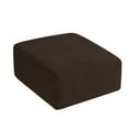 thumbnail image 1 of Transemion Footstool In Condition Deformation Resistant Footrest Cover Precision Woven Covers For Footstool dark coffee, 1 of 6