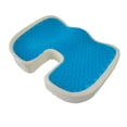 thumbnail image 1 of Cojín de espuma viscoelástica para verano, cojín de gel de rebote lento para coche, oficina, en forma de U, para embarazadas, para caderas, 1 of 5