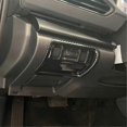 thumbnail image 2 of For Crosstrek 2023 2024 Car Head Light Lamp Adjustment Switch Cover Trim Accessories ABS Carbon Fiber, 2 of 5