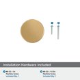 thumbnail image 4 of Amerock Balon 1 inch (25mm) Diameter Champagne Bronze Cabinet Knob, 4 of 6