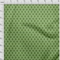 thumbnail image 4 of oneOone Georgette Viscose Light Green Fabric Asian Ikat Sewing Material Print Fabric By The Yard 42 Inch Wide, 4 of 4