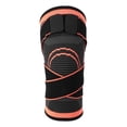 thumbnail image 1 of Rodillera Deportiva YLSHRF Compresión Soporte Elástico Suave Negro Naranja Talla S M L, 1 of 8