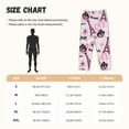 thumbnail image 4 of Lsque Eiffel Tower and Butterflies Print Women's Pajama Pants, Lounge Pant - Comfortable Home Wear,Elastic Waistband, Stylish Design-Medium, 4 of 9