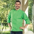thumbnail image 5 of Vtex 0975-0101 Epic 3 By 4 Sleeve Chef Shirt, Black, Extra Small, 5 of 6